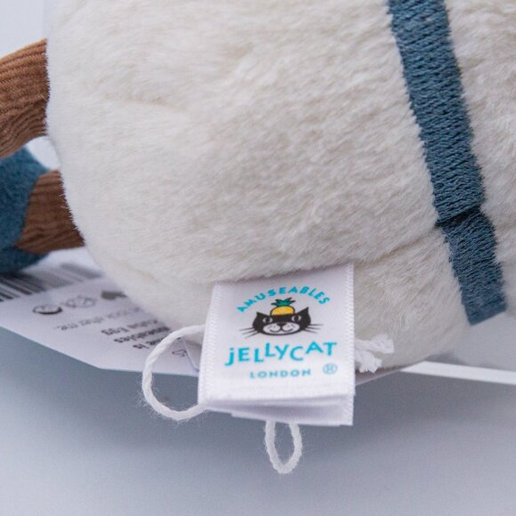 NEW - Jellycat AMUSEABLE SCUBA EGG ✨ Soft Plush Toy Mini Scuba Boiled Egg, NWT - Picture 5 of 5